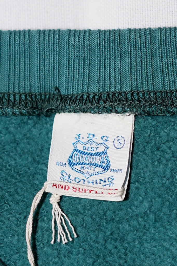 John Gluckow (ジョン・グラッコー)　針抜きスウェット　JG-CS24　The Albert Sweat　“Army AA”　ブルーグリーン