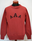 John Gluckow (ジョン・グラッコー)　針抜きスウェット　JG-CS24　The Albert Sweat　“Army AA”　レッド