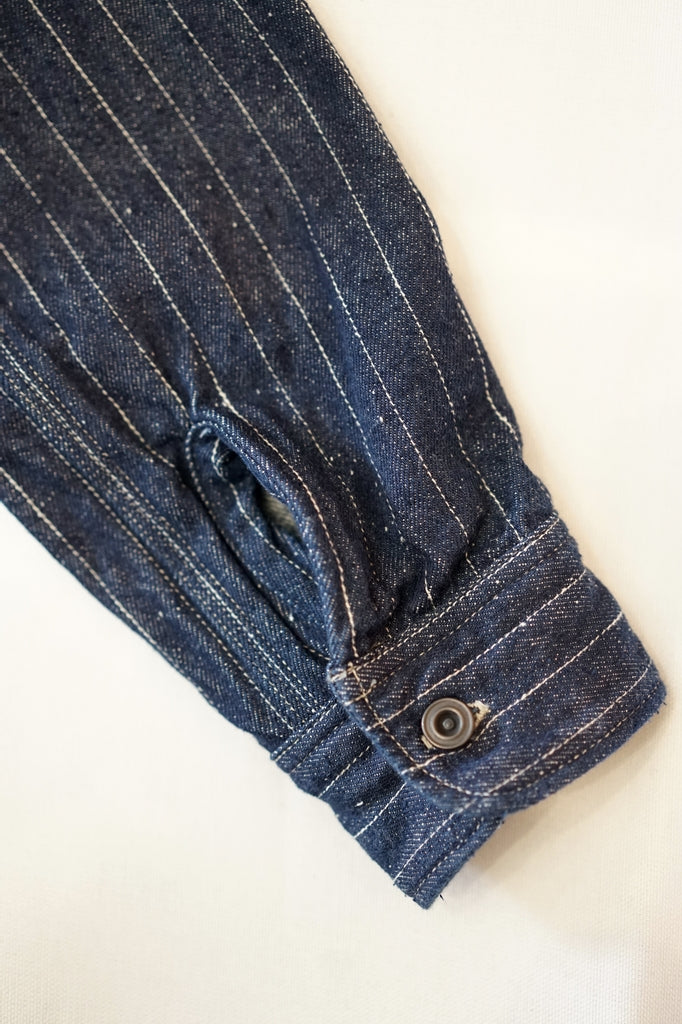 DELUXE WARE (デラックスウエア)　デニムネルシャツ　7630A　"DENIM NEL SHIRT"　インディゴ