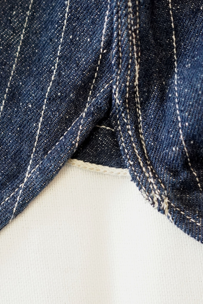 DELUXE WARE (デラックスウエア)　デニムネルシャツ　7630A　"DENIM NEL SHIRT"　インディゴ
