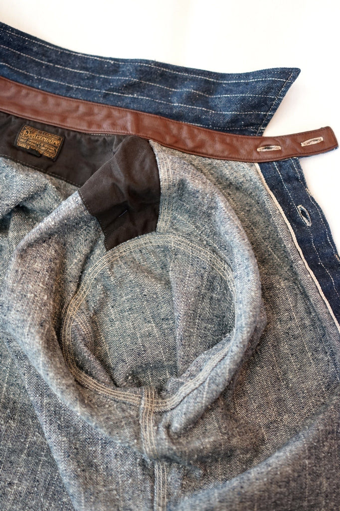 DELUXE WARE (デラックスウエア)　デニムネルシャツ　7630A　"DENIM NEL SHIRT"　インディゴ