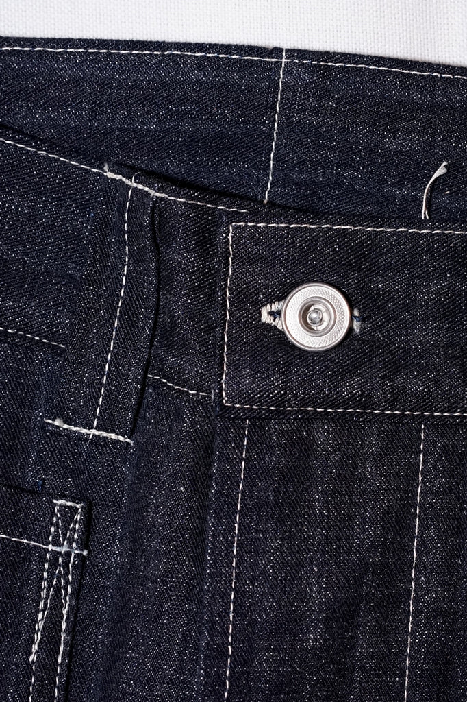 John Gluckow (ジョン・グラッコー)　デニムワークパンツ　JG-01S　“1910s Netmaker's Trousers”　ストライプデニム