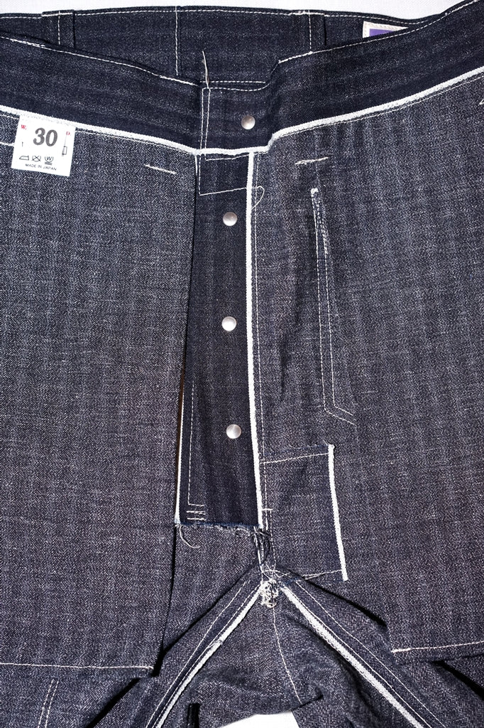 John Gluckow (ジョン・グラッコー)　デニムワークパンツ　JG-01S　“1910s Netmaker's Trousers”　ストライプデニム