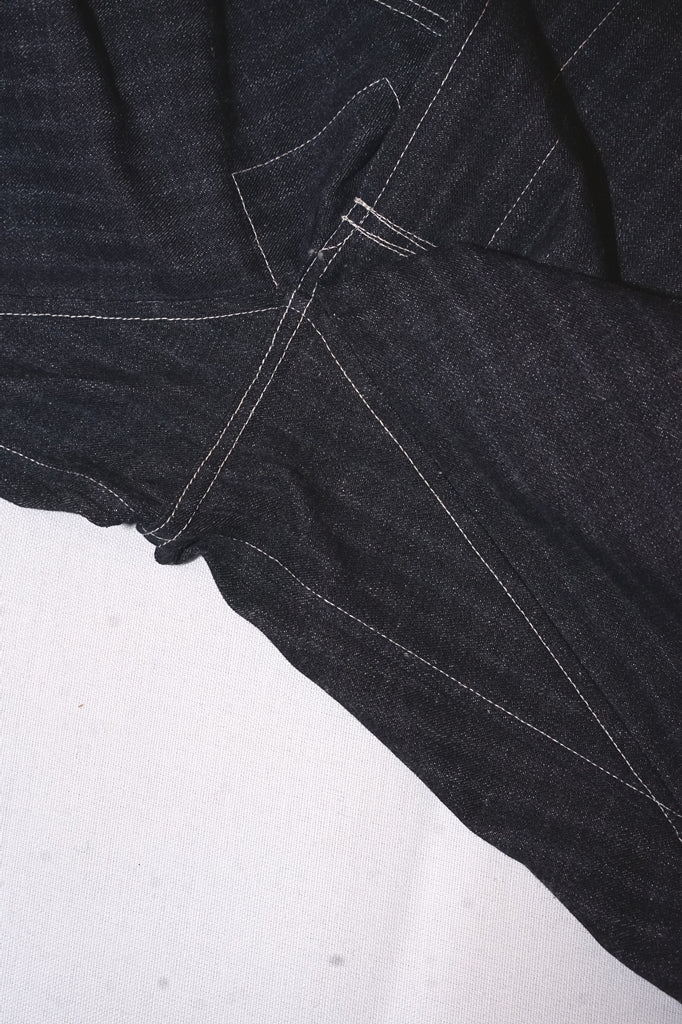 John Gluckow (ジョン・グラッコー)　デニムワークパンツ　JG-01S　“1910s Netmaker's Trousers”　ストライプデニム