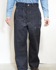 John Gluckow (ジョン・グラッコー)　デニムワークパンツ　JG-01S　“1910s Netmaker's Trousers”　ストライプデニム