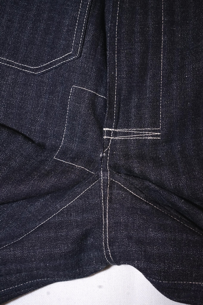 John Gluckow (ジョン・グラッコー)　デニムワークパンツ　JG-01S　“1910s Netmaker's Trousers”　ストライプデニム