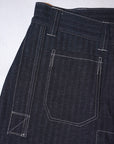 John Gluckow (ジョン・グラッコー)　デニムワークパンツ　JG-01S　“1910s Netmaker's Trousers”　ストライプデニム