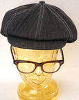 Dapper's (ダッパーズ)　キャスケット　1836　"Classical Casquette TypeA"　インディゴヘリンボーンデニム