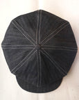 Dapper's (ダッパーズ)　キャスケット　1836　"Classical Casquette TypeA"　インディゴヘリンボーンデニム