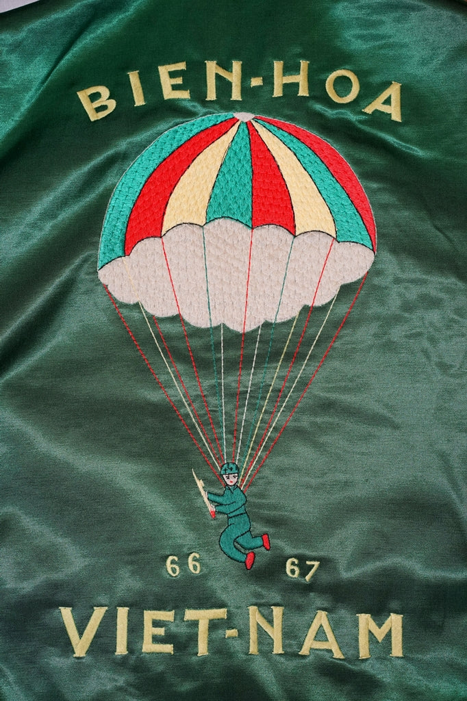 TAILOR TOYO (テーラー東洋)　サテン・ベトナムジャケット　TT15891　“PARACHUTE”　グリーン