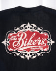 DELUXEWARE (デラックスウエア)　半袖Tシャツ　DXTS-2602　"THE BIKERS"　ブラック