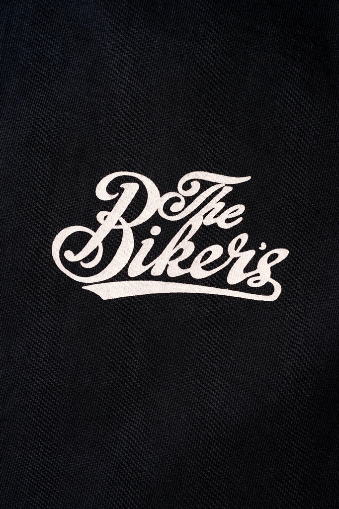 DELUXEWARE (デラックスウエア)　半袖Tシャツ　DXTS-2602　"THE BIKERS"　ブラック