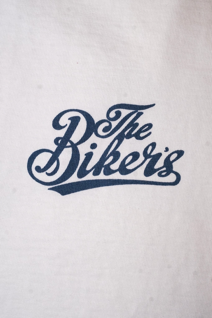 DELUXEWARE (デラックスウエア)　半袖Tシャツ　DXTS-2602　"THE BIKERS"　ホワイト
