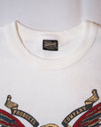 DELUXEWARE (デラックスウエア)　半袖Tシャツ　BRGX-262　"EAGLE BRAND"　ホワイト