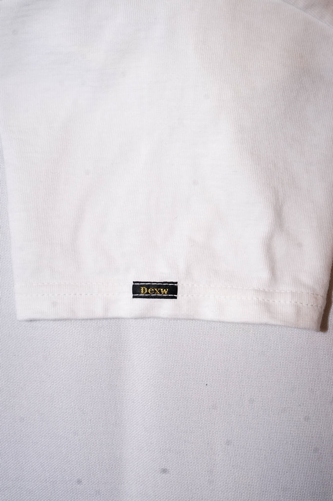 DELUXEWARE (デラックスウエア)　半袖Tシャツ　BRGX-262　"EAGLE BRAND"　ホワイト