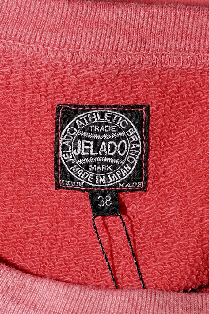 JELADO (ジェラード)　7分袖スウェット　AB21229　"6th Man Vintage 3/4 Sleeve SW Shirt"　チェリー