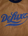 DELUXEWARE (デラックスウエア)　半袖Tシャツ　BRGX-263　"DELUXE"　DD.マスタード