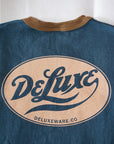 DELUXEWARE (デラックスウエア)　半袖Tシャツ　BRGX-263　"DELUXE"　コーラルネイビー
