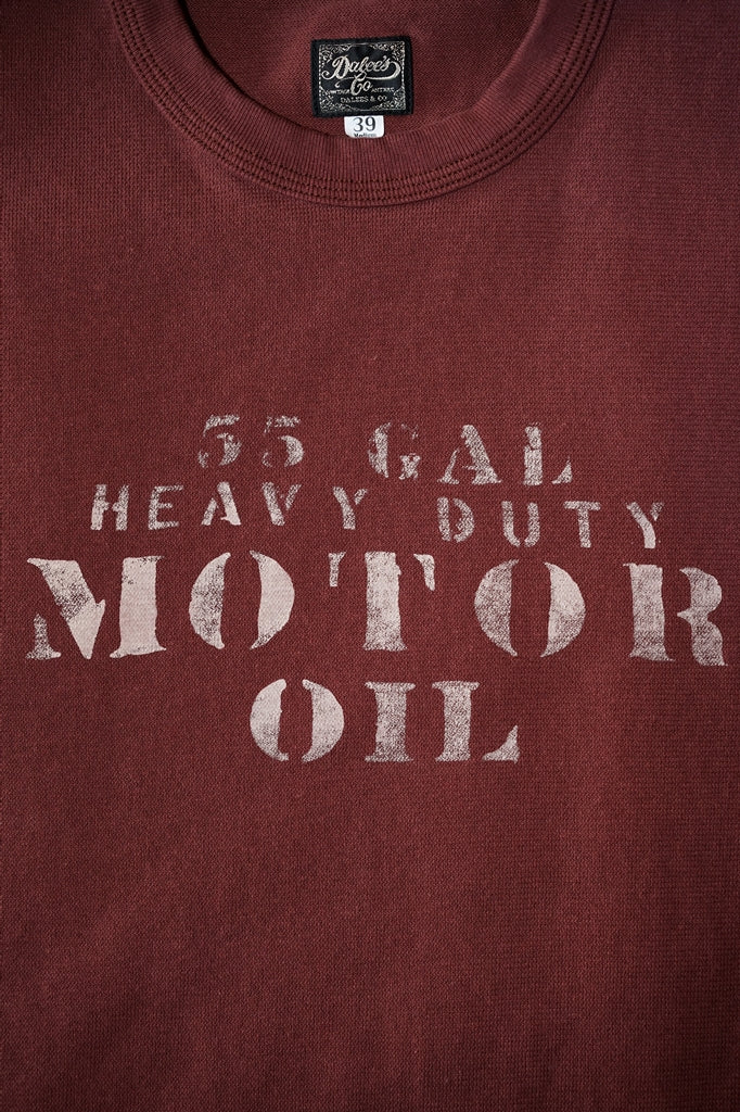 DALEE'S (ダリーズ)　半袖Tシャツ　SAT3026-A　"MOTOR"　RDS.レッド
