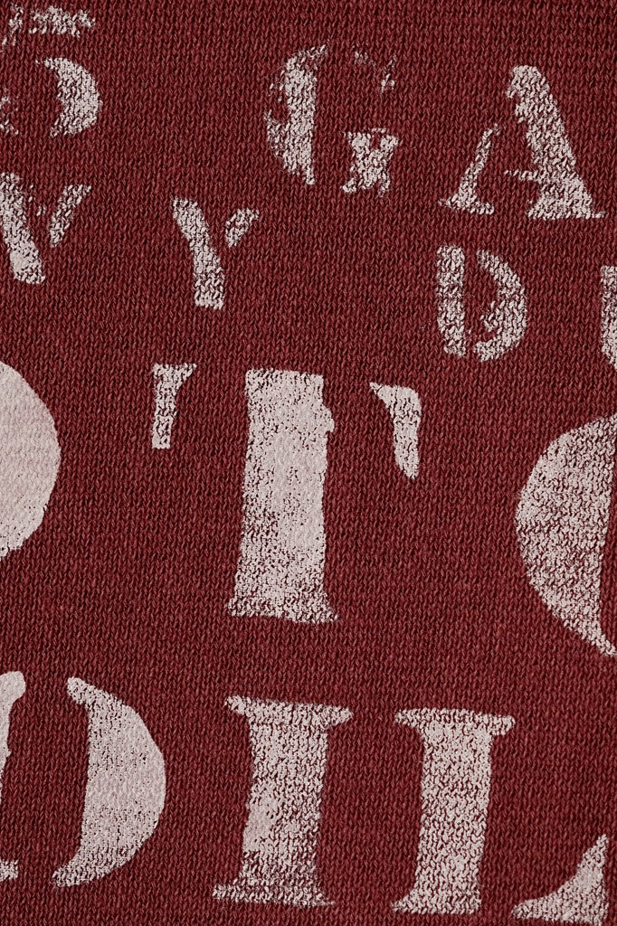 DALEE'S (ダリーズ)　半袖Tシャツ　SAT3026-A　"MOTOR"　RDS.レッド
