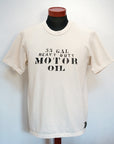 DALEE'S (ダリーズ)　半袖Tシャツ　SAT3026-A　"MOTOR"　ナチュラル