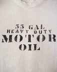 DALEE'S (ダリーズ)　半袖Tシャツ　SAT3026-A　"MOTOR"　ナチュラル
