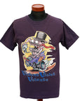 Pherrow's (フェローズ)　半袖Tシャツ　26S-PT8　"Violent Violet Volante"　G.パープル