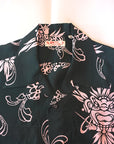 SUN SURF (サンサーフ)　長袖ハワイアンシャツ　SS29601　"INCARNATION OF GOD"　ブラック