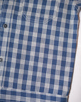 UNION SUPPLY (ユニオンサプライ)　パラカジャケット　US15902　"PALAKACHECK SHIRT BLOUSE"　ネイビー・ワンウォッシュ