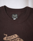 DALEE'S (ダリーズ)　半袖Tシャツ　DLSR-003　"DALEES WORLD"　BRG.レッド