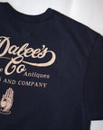 DALEE'S (ダリーズ)　半袖Tシャツ　DLSR-003　"DALEES WORLD"　ブルーブラック