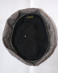 Dapper's (ダッパーズ)　キャスベレー　1862　"Classical Linen Casberet"　ブラックミックスヘリンボーン