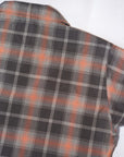 DELUXEWARE (デラックスウエア)　半袖シャツ　LV-35S　"1960s S/S CHECK SHIRT"　ブラック