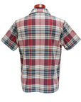 DELUXEWARE (デラックスウエア)　半袖シャツ　LV-35S　"1960s S/S CHECK SHIRT"　マルチチェック