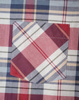 DELUXEWARE (デラックスウエア)　半袖シャツ　LV-35S　"1960s S/S CHECK SHIRT"　マルチチェック