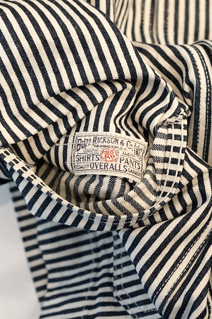 BUZZ RICKSON'S (バズリクソンズ)　ユーティリティージャケット　BR15303　"U.S. NAVY WWⅡ UTILITY HICKORY JACKET"　ヒッコリーストライプ
