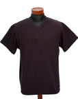 DALEE'S (ダリーズ)　Vネック・半袖Tシャツ　SAT-V30　"OLD SHALLOW NECK"　DD.パープル