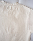 DALEE'S (ダリーズ)　Vネック・半袖Tシャツ　SAT-V30　"OLD SHALLOW NECK"　ナチュラル