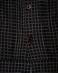 The 2 Monkeys (ザ・トゥーモンキーズ)　抜染ドット・ワークジャケット　TM21461　"French Work Blouse (フレンチワークブラウス)"　チャコール抜染ドット