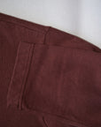 DALEE'S (ダリーズ)　6分袖ヘンリーネックTシャツ　"Rail Nit.E (レイルニット.E)"　...1920s RAIL ROAD KNIT　RDS.レッド