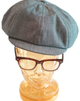 Dapper's (ダッパーズ)　キャスケット　1872　"Classical Casquette TypeB"　インディゴピンチェック