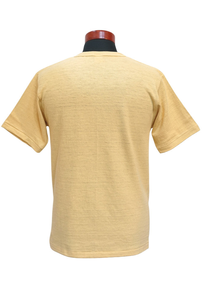 WARE HOUSE (ウエアハウス)　ヘンリーネック・Tシャツ　4601　ストロー