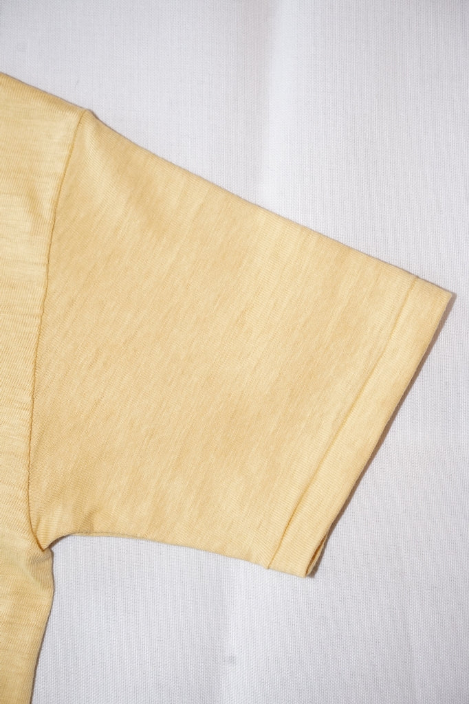WARE HOUSE (ウエアハウス)　ヘンリーネック・Tシャツ　4601　ストロー