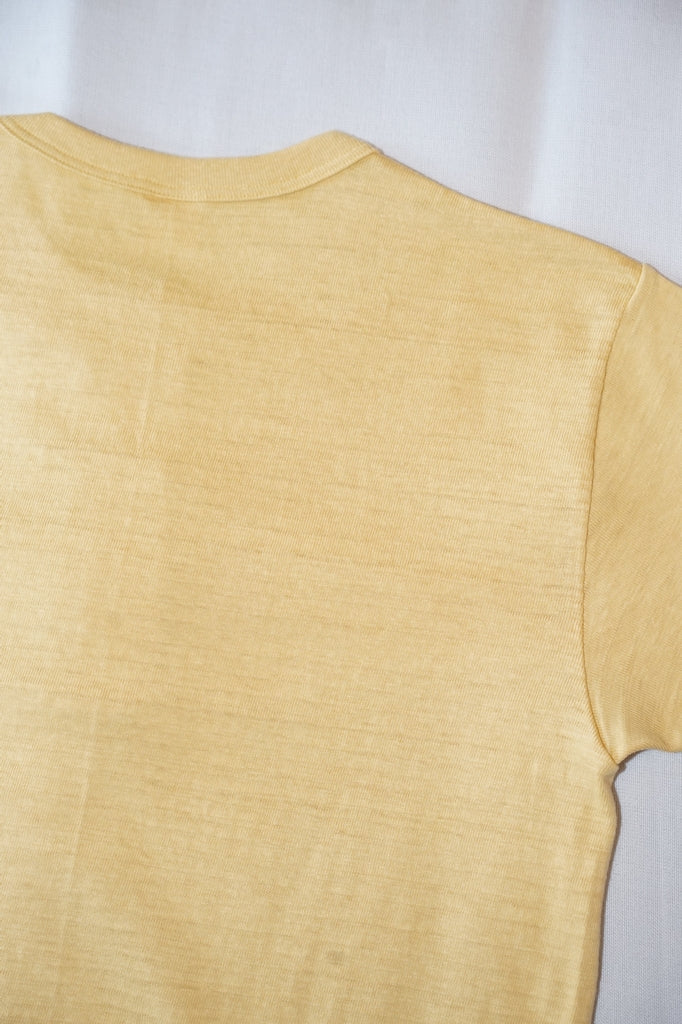 WARE HOUSE (ウエアハウス)　ヘンリーネック・Tシャツ　4601　ストロー