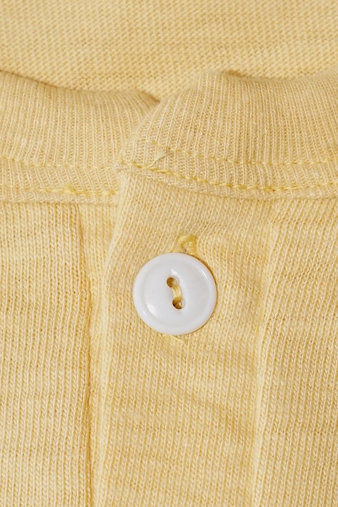 WARE HOUSE (ウエアハウス)　ヘンリーネック・Tシャツ　4601　ストロー