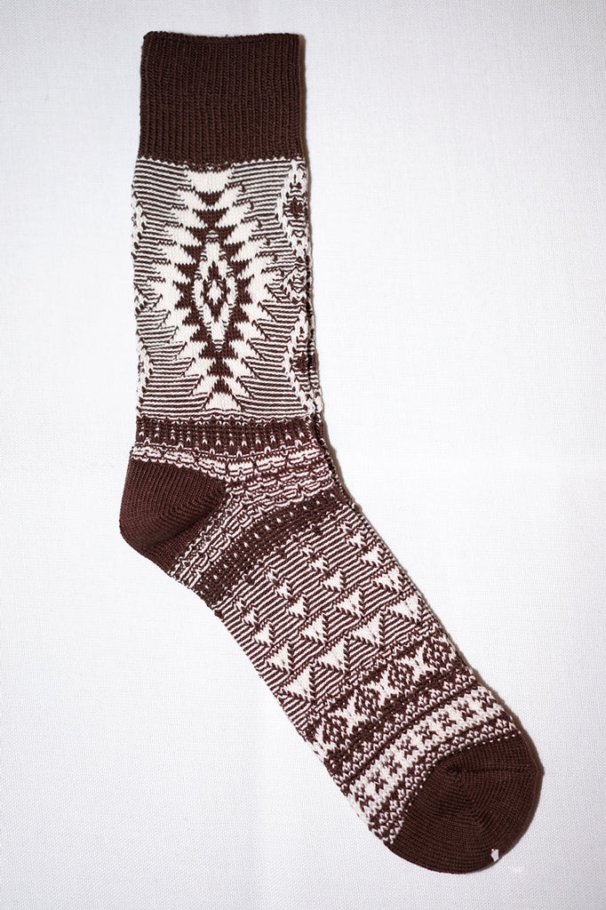 JELADO (ジェラード)　ソックス　AB94622　"SALEM SOX"　チョコ