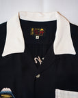 TAILOR TOYO (テーラー東洋)　半袖スカシャツ　TT39699　"JAPAN MAP"　ブラック