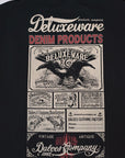 DELUXEWARE (デラックスウエア)　半袖Tシャツ　BRG-DD5　"DELUXEWARE & DALEE'S"　ブラック