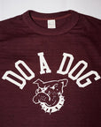 WARE HOUSE (ウエアハウス)　Tシャツ　4601　"DO A DOG"　ボルドー