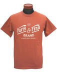 Pherrow's (フェローズ)　半袖Tシャツ　26S-PT20　"Faris & Finn"　マッドオレンジ